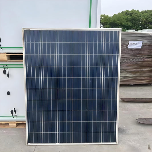 Second-Hand Polycrystalline 265w Solar Panel Suntech Monofacial 270w Solar Module Single Glass 60 Cell Home Roof Photovoltaic Power Generation Panel