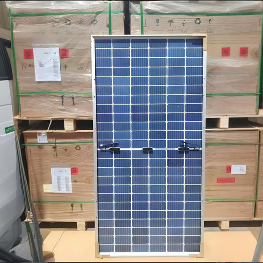 LONGI A-Grade Mono 450w Bifacial With Dual Glass Solar Panel 144 Half-Cut Pv Module 72 Half-Cell Power Generation Panel Size 2094*1038