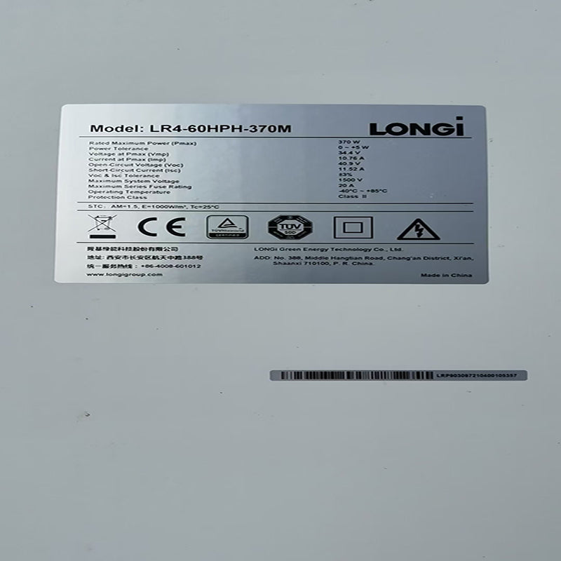 LONGI used 370w solar panel 5