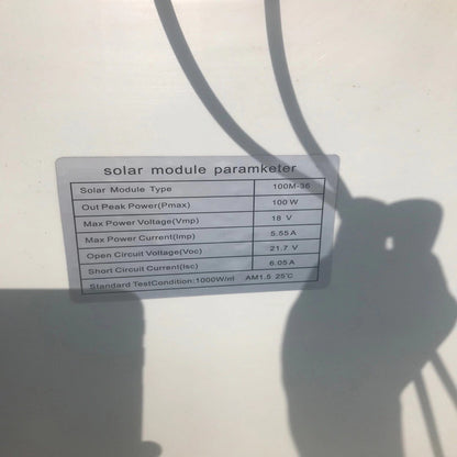 used solar panel 100w 7